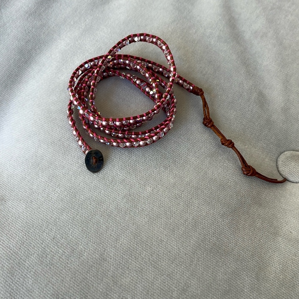 Chan Luu leather wrap bracelet